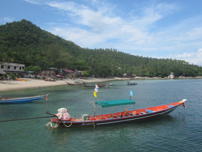 el paraíso natural de Koh Tao, isla del Golfo de Tailandia famosa por el submarinismo